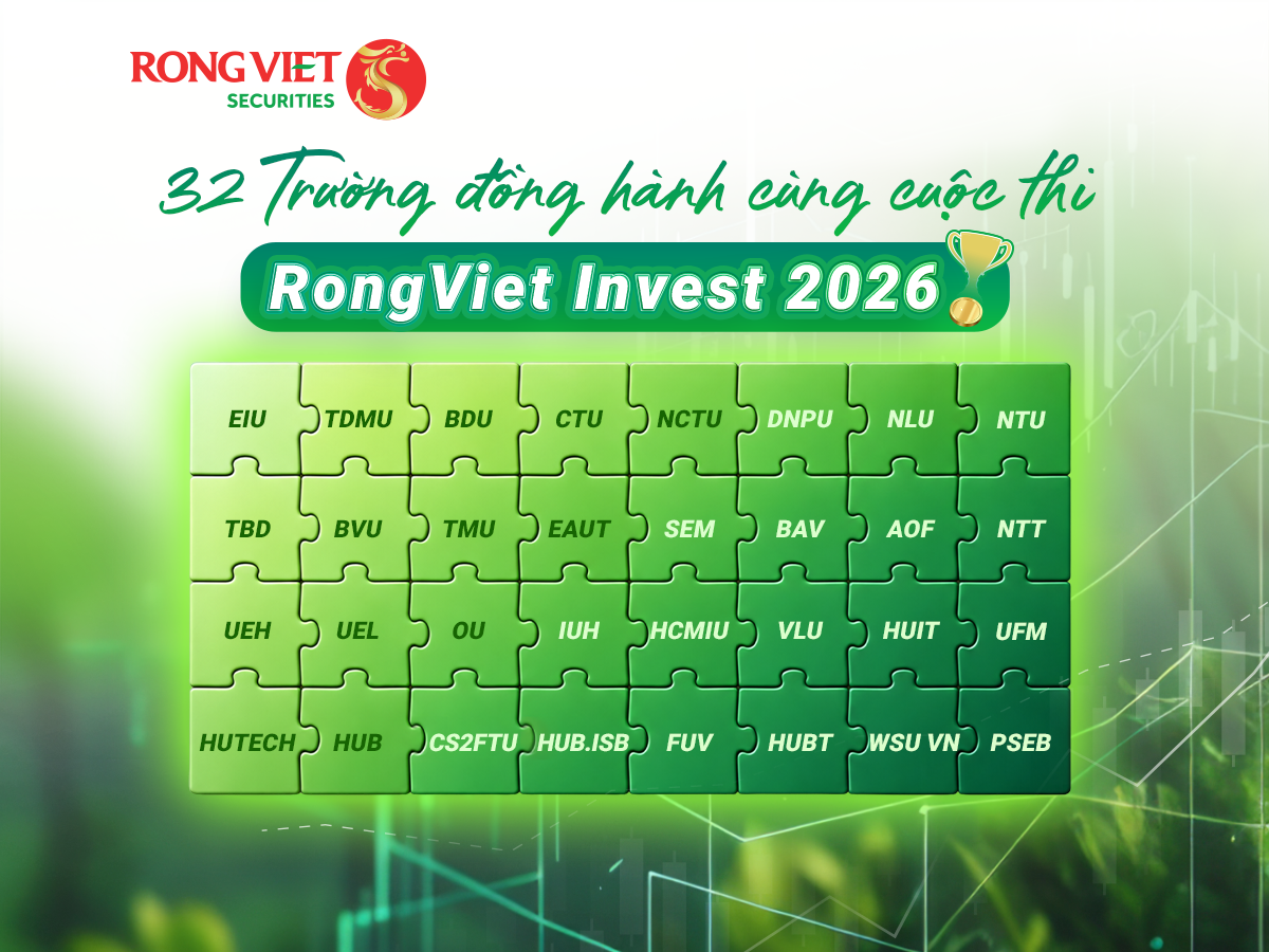 RongViet Invest 2026 lan tỏa sức nóng đến sinh viên 32 trường đại học