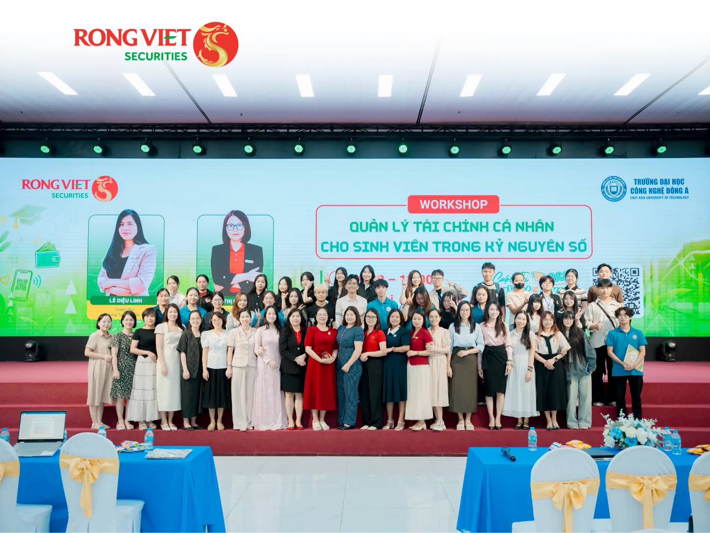 32 đội thi và sinh viên tranh tài đầu tư thực tế tại cuộc thi RongViet Invest 2026